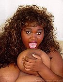 choco mega melons plumper ebony mature